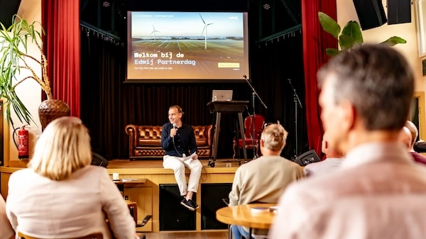 jeffrey bartels aan het woord op de edmij partnerdag